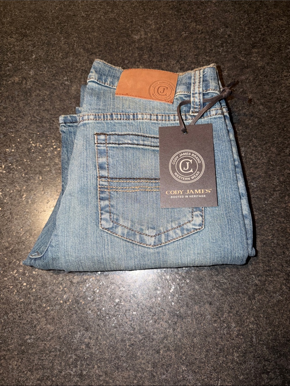 Cody James Wyatt Slim Boot Men's Jeans - Blue